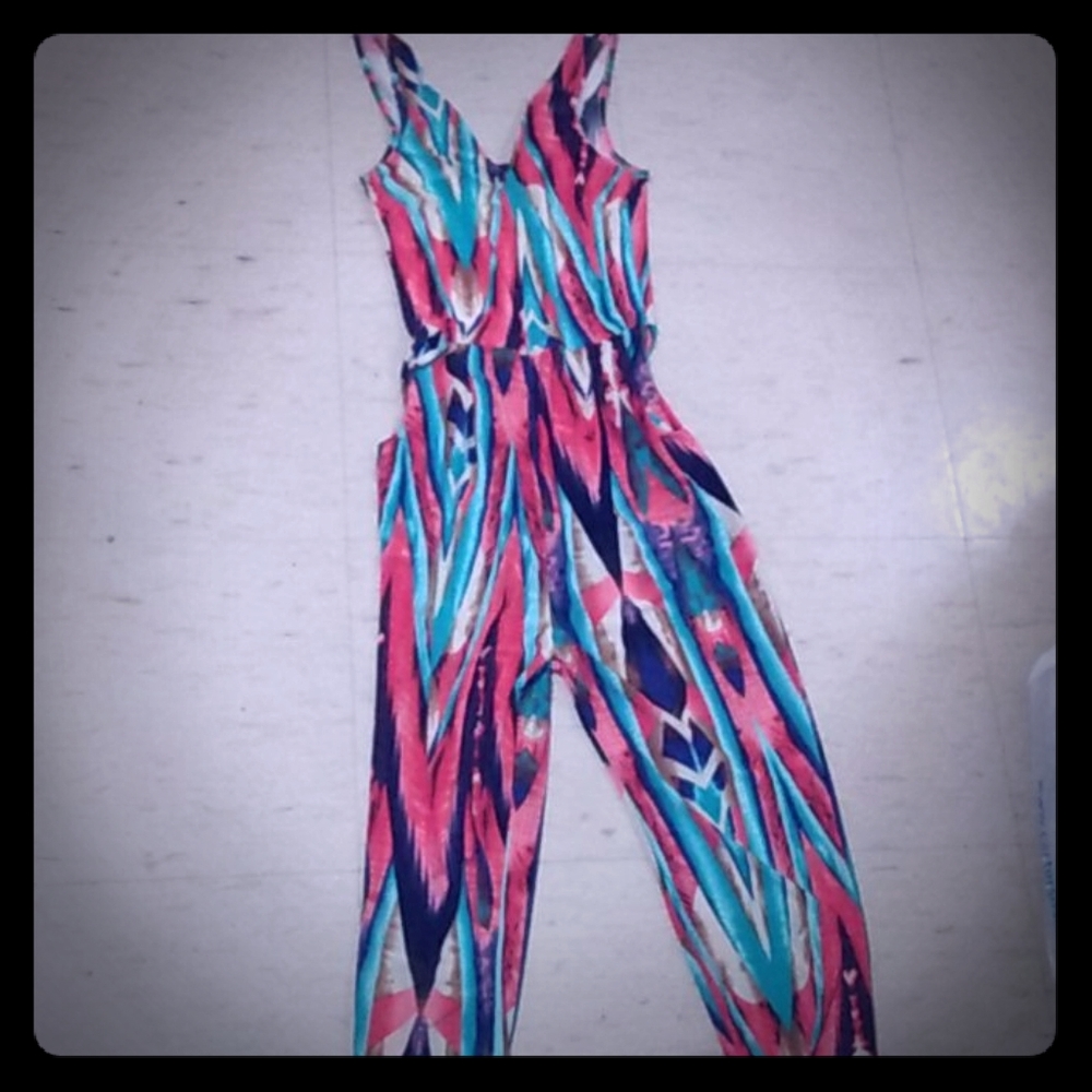 3/$20 - Multicolor Jumpsuit